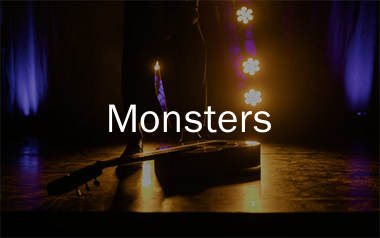 Monsters吉他谱_Katie Sky_C调弹唱六线谱_高清吉他谱