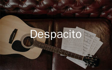 Despacito指弹谱_贾斯汀比伯_吉他指弹独奏谱_高清六线谱