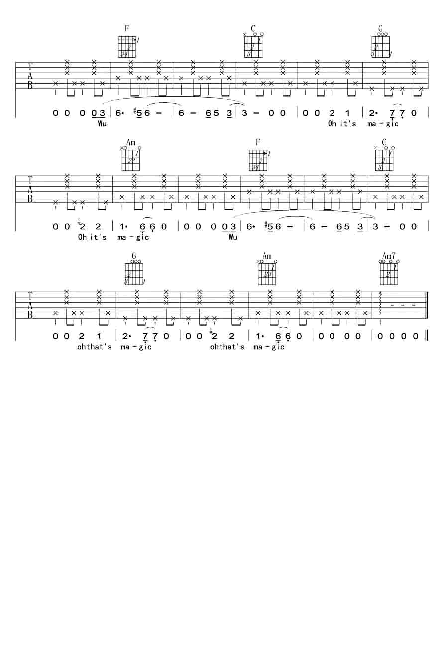 Landing-Guy吉他谱3-刘昊霖